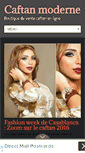 Mobile Screenshot of caftan-moderne.com